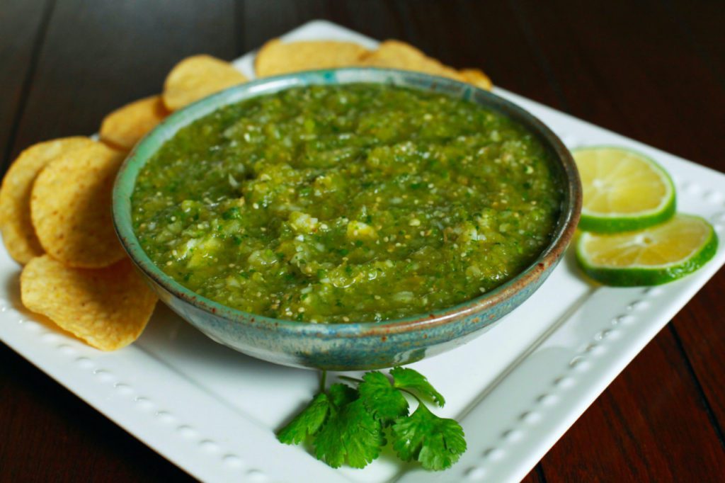 Fresh Salsa Verde The Wandering Veggie